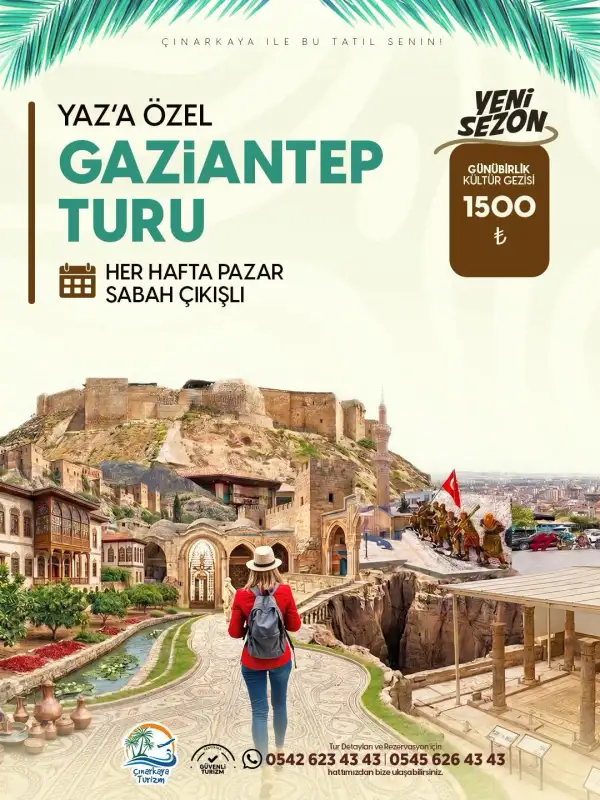 GAZİANTEP - SIRA GECELERİ VE GASTRONOMİ TURU